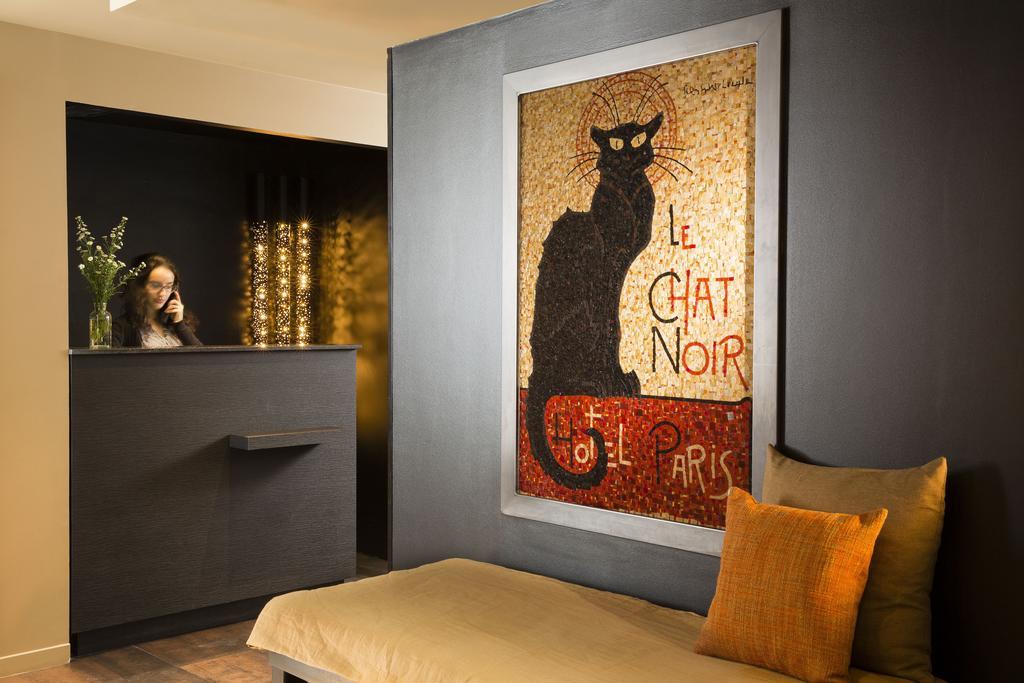 Hotel Le Chat Noir Paris Exterior photo