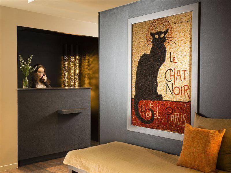 Hotel Le Chat Noir Paris Exterior photo